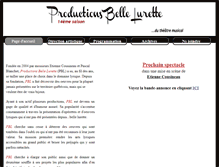 Tablet Screenshot of bellelurette.org